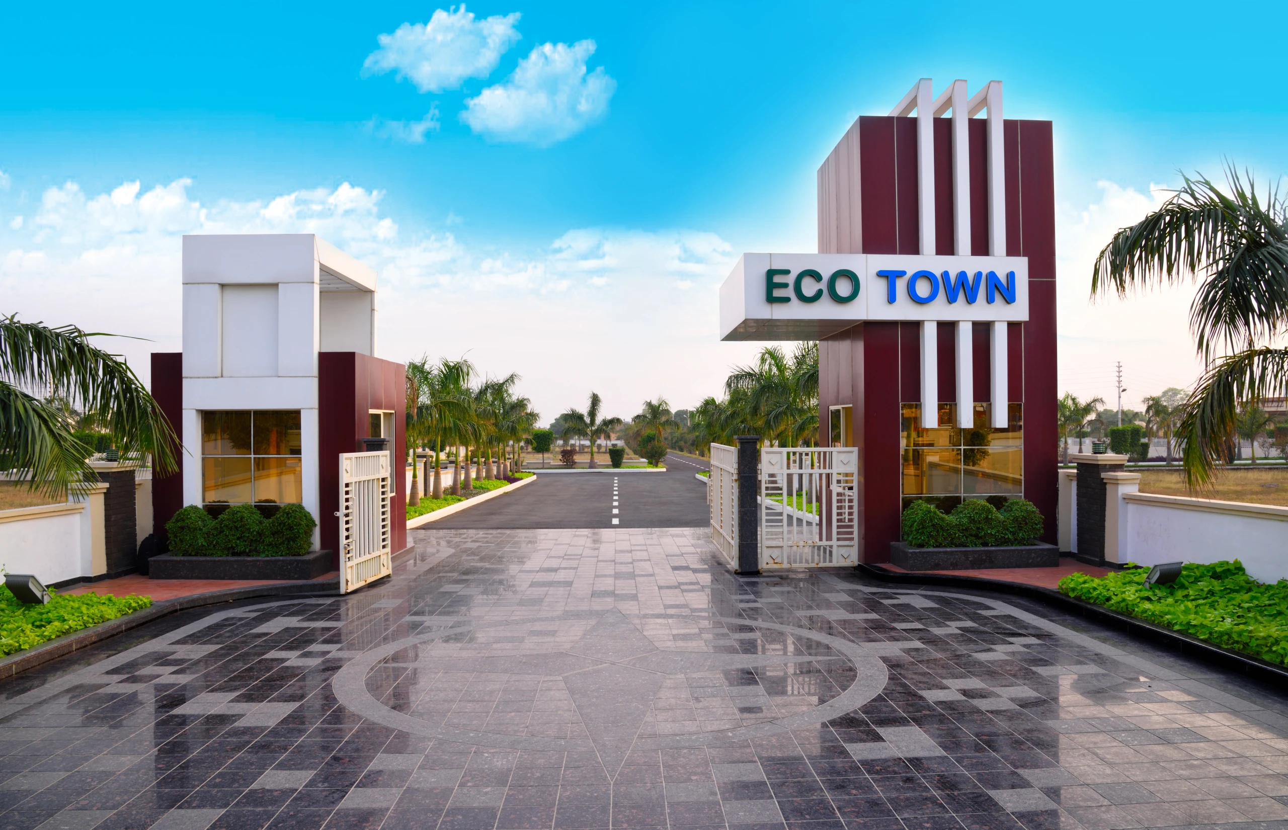 Eco Town entrance