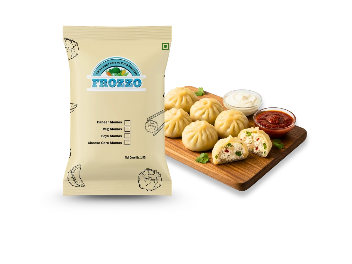 Frozzo Frozen Paneer Momos packet